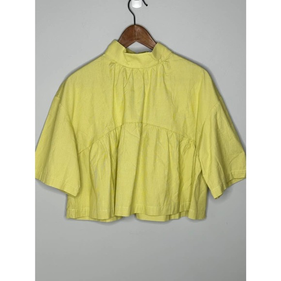 NWT  Everelane The Tiered Mockneck Top Size Large - Picture 2 of 4